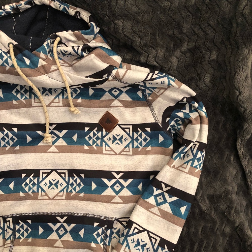 Burton printed hoodie sweatshirt